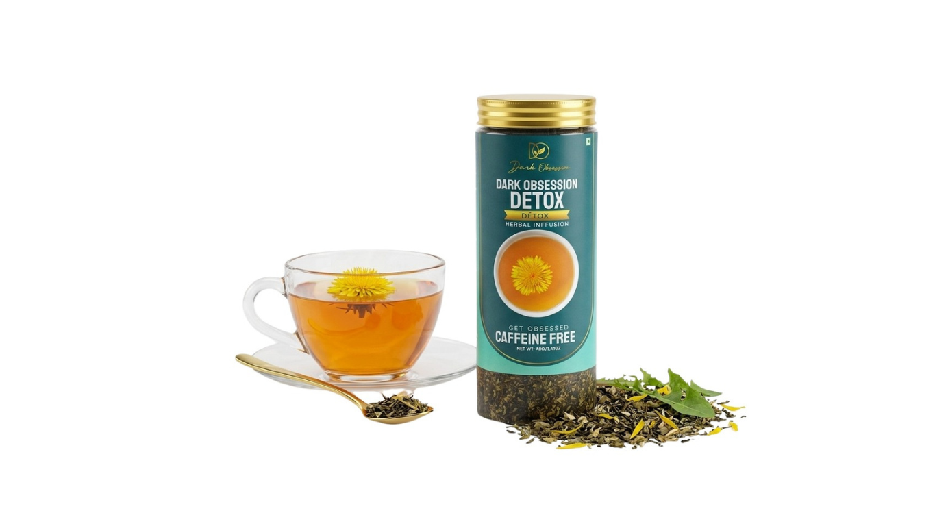 Detox herbal infusion tea. 